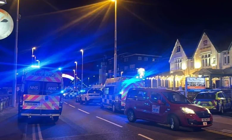 major incident in blackpool today
