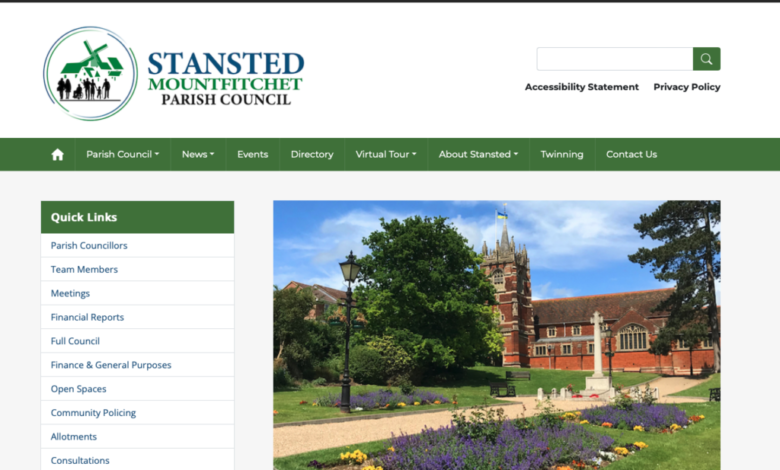 parish council websites