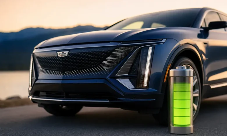 do the driving modes in cadillac lyriq offer different ranges or battery usages?