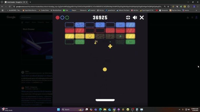 google block breaker