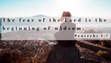 the fear of the lord is the beginning of wisdom