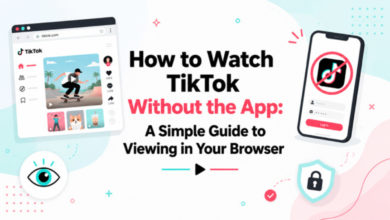 watch tiktok without app