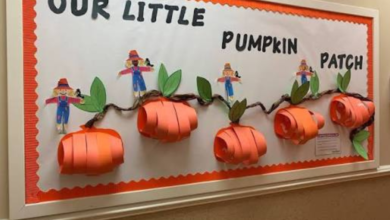 fall bulletin board ideas