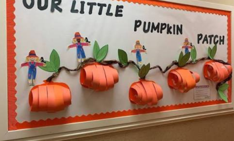fall bulletin board ideas